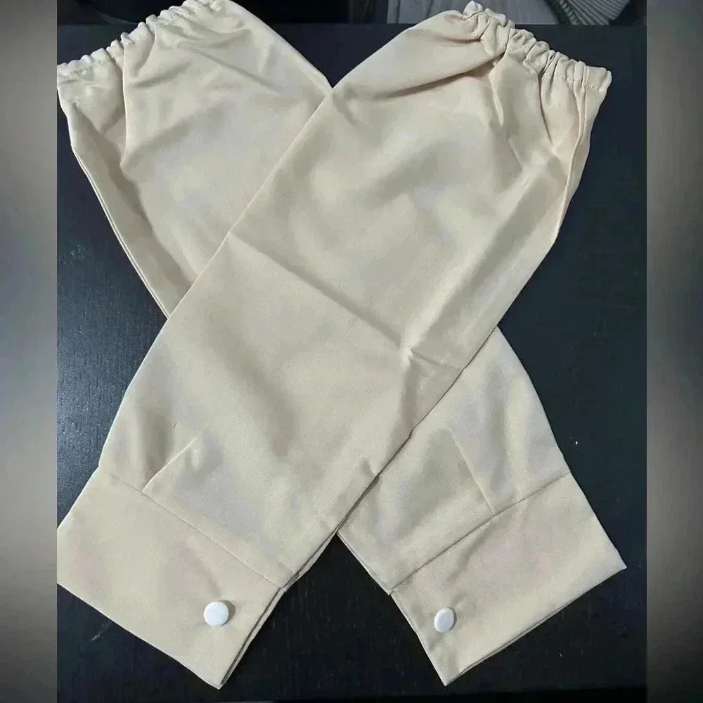 Women’s sleeves beige with bottom New - Picture 2 of 2